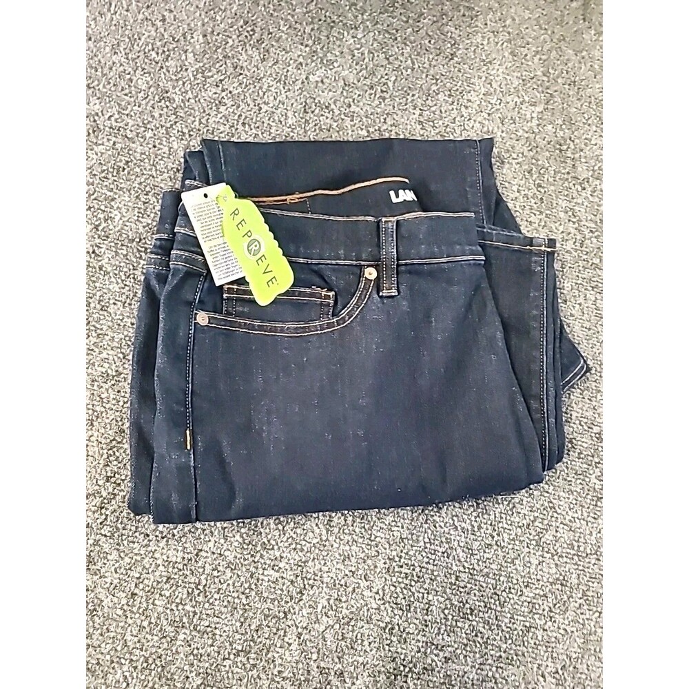 NWT Lands' End Woman's Jeans High Rise Straight Womans Size 16